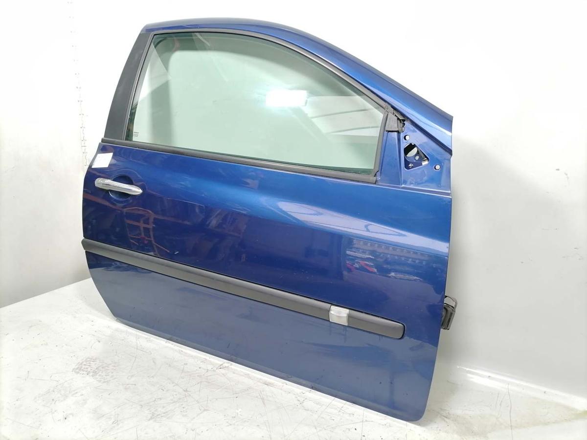 Renault Clio 3 original Tür rechts NV432 Monaco Blau 3 Türer BJ05